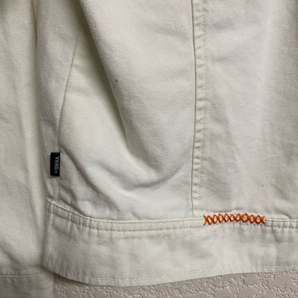 Vans Women's Off-White Denim Embroidery Jacket - Picture 8 of 11